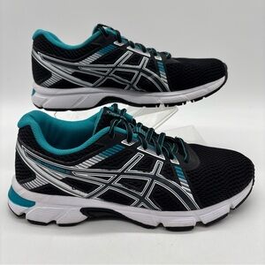 Asics Gel-Impression 10 Women's Running Shoes Size 7.5 US Black Blue